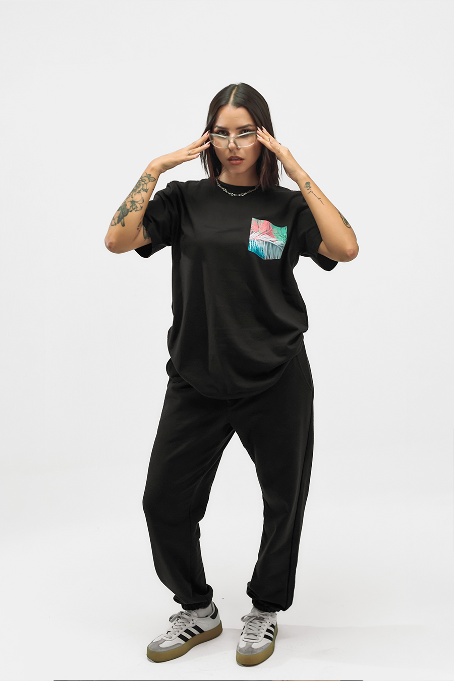 Branch Pocket Tee - Negro